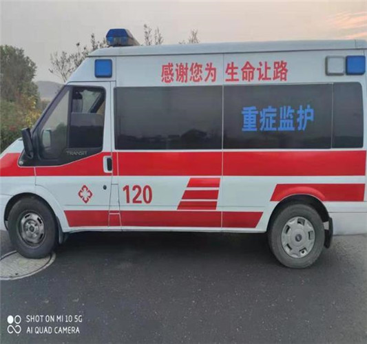 克什克腾救护车出租服务案例3